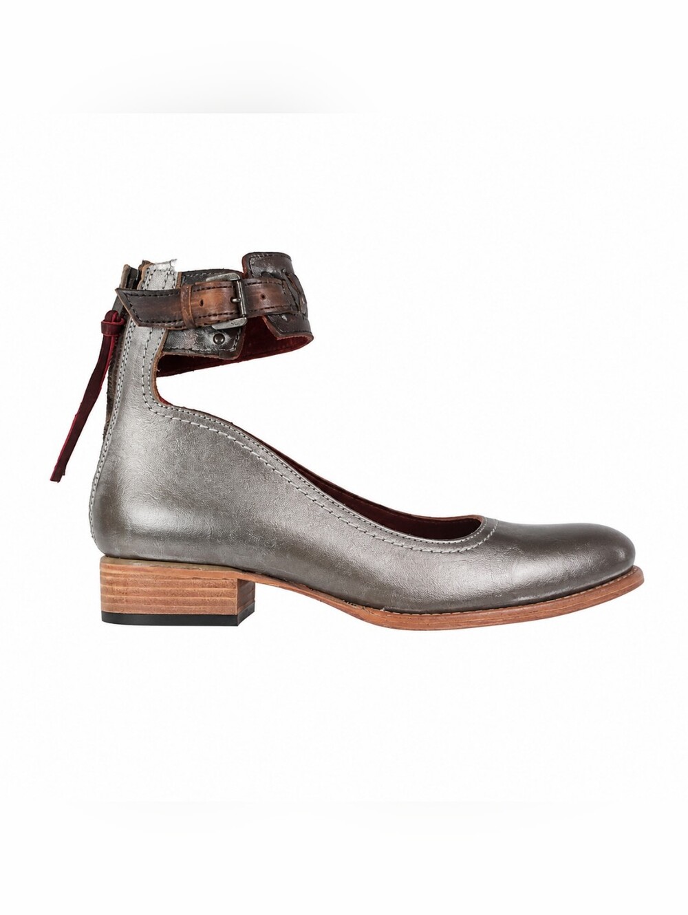 Freebird by Steven Maribel Moana Ankle Strap Shoes Leather Women's Size 9